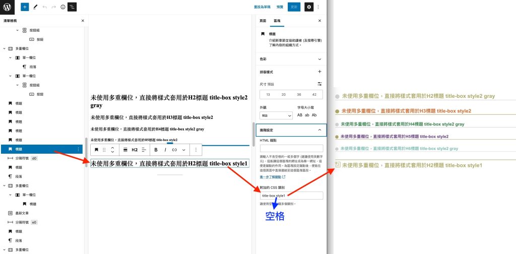 標題區塊